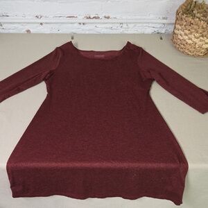 Patagonia Maroon Women's Active Dress Size Large Comfy